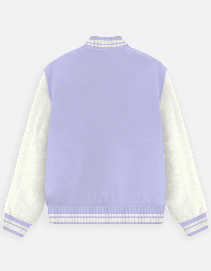 Lavender Varsity Jacket