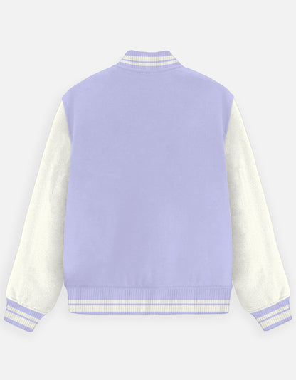 Lavender Varsity Jacket