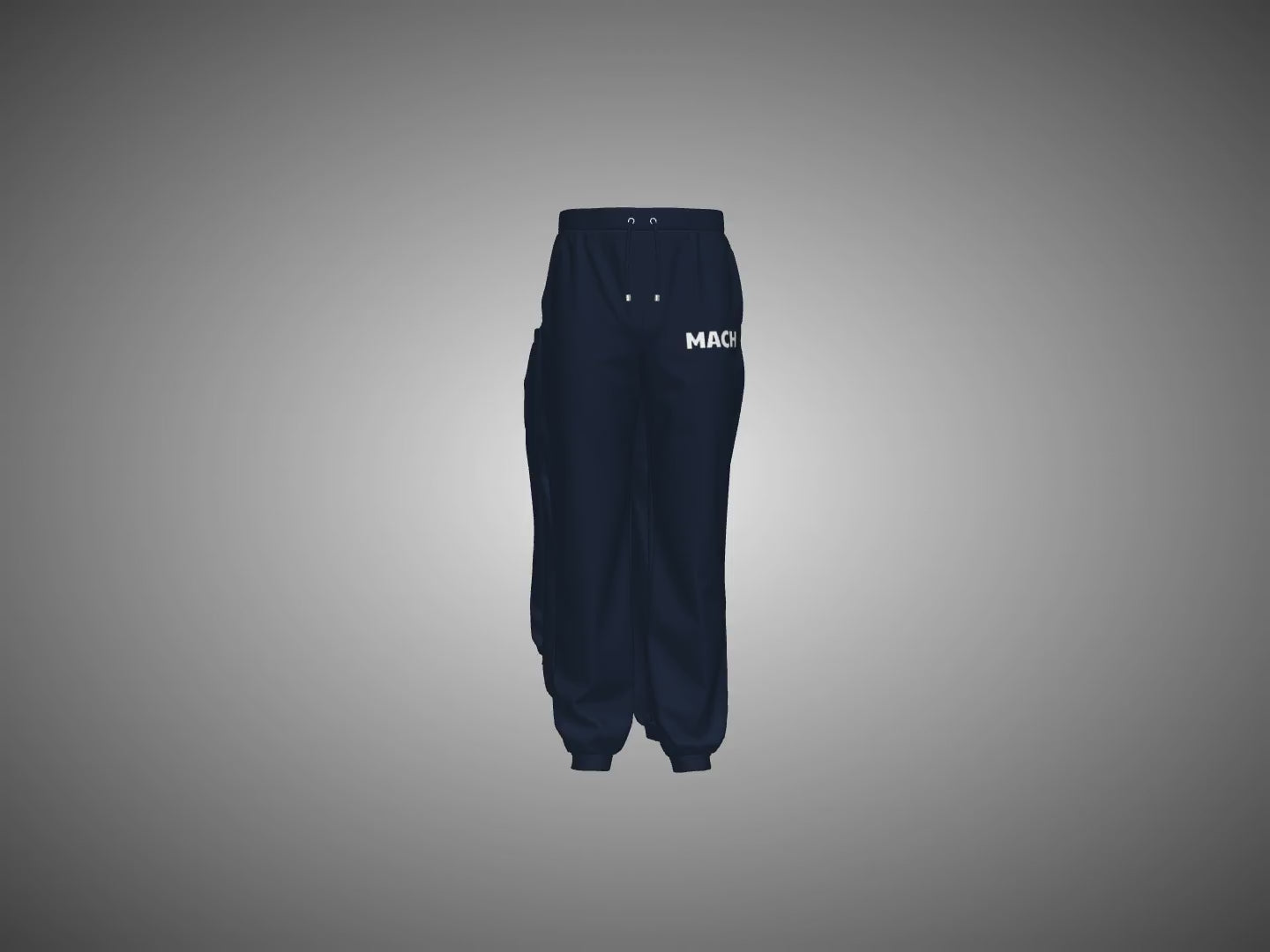 Navy Blue Color Sweatpants