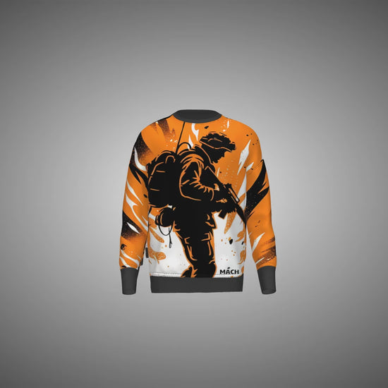 Orange Soldier Sweatshirt 
