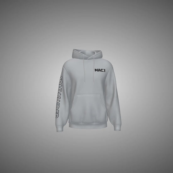 Grey Melange Hoodie