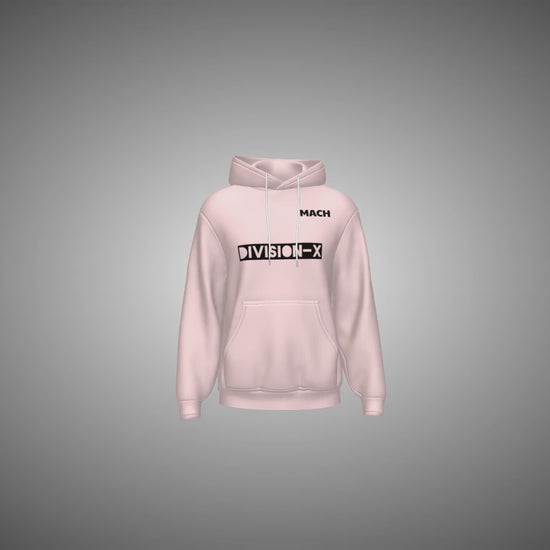 light baby pink Hoodie Close up Video 