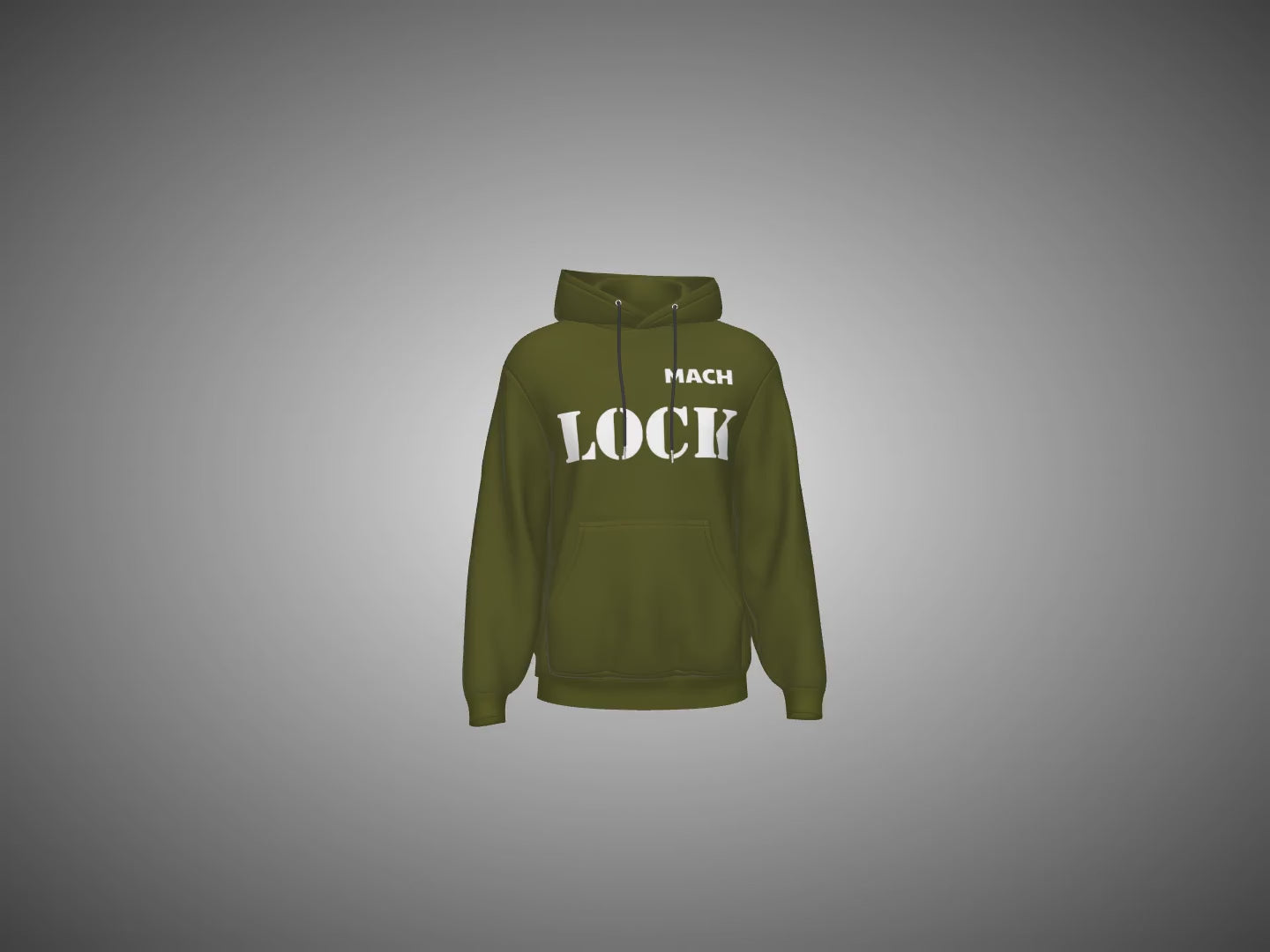Olive Green Hoodie