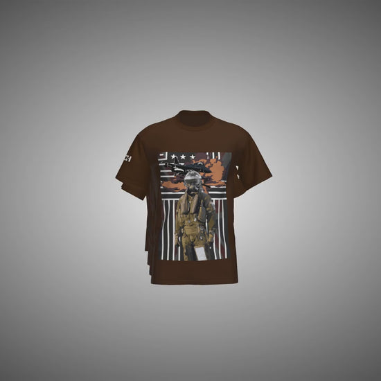 Coffee Brown T shirt